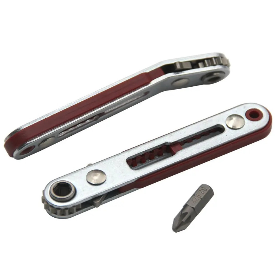 1pc Bidirectional Ratchet Elbow Screwdriver Wrench Hand Tool – NEW