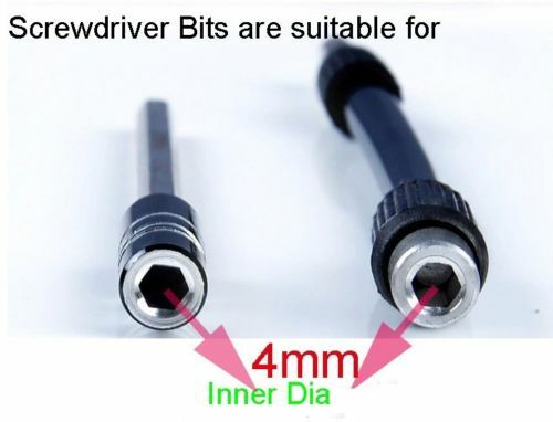 10x 28mm Magnetic CR-V Screwdriver Bit Set Hex Torx Head Electrician Repair Tool