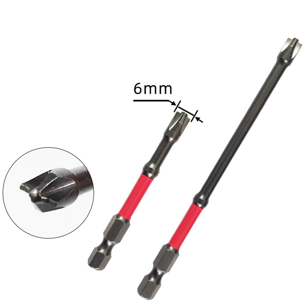 Screwdriver Bits FPH2 Tool Parts 65-110mm Cross Power Tool Accessories