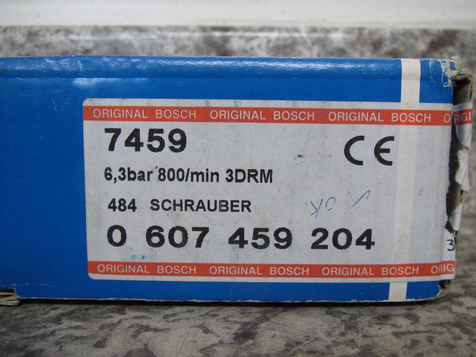 New Bosch 7459 / 0 607 459 204 M3 800RPM 20W Pneumatic Straight Screwdriver