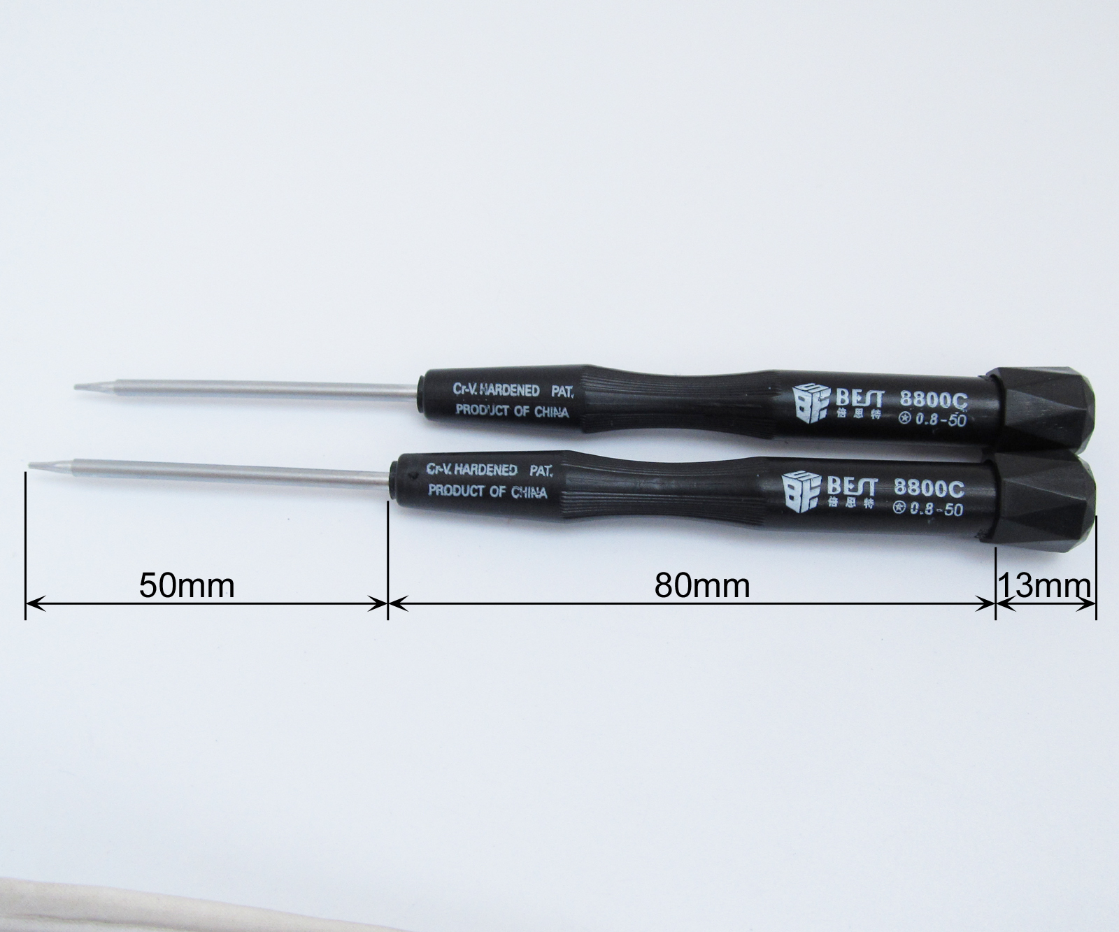 50pcs Best 8800C Screwdriver phone Laptop Repair Tool Torx Slotted Phillips Star