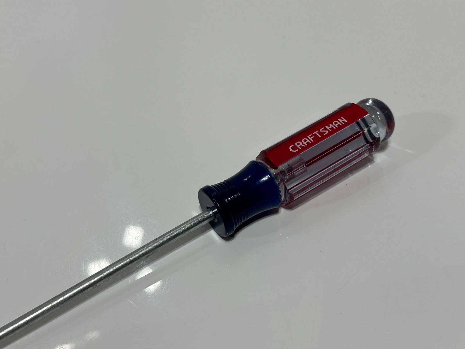 NEW Craftsman USA Made 41248 Flat 3/16 Slotted Screwdriver – 8″ Long Shaft