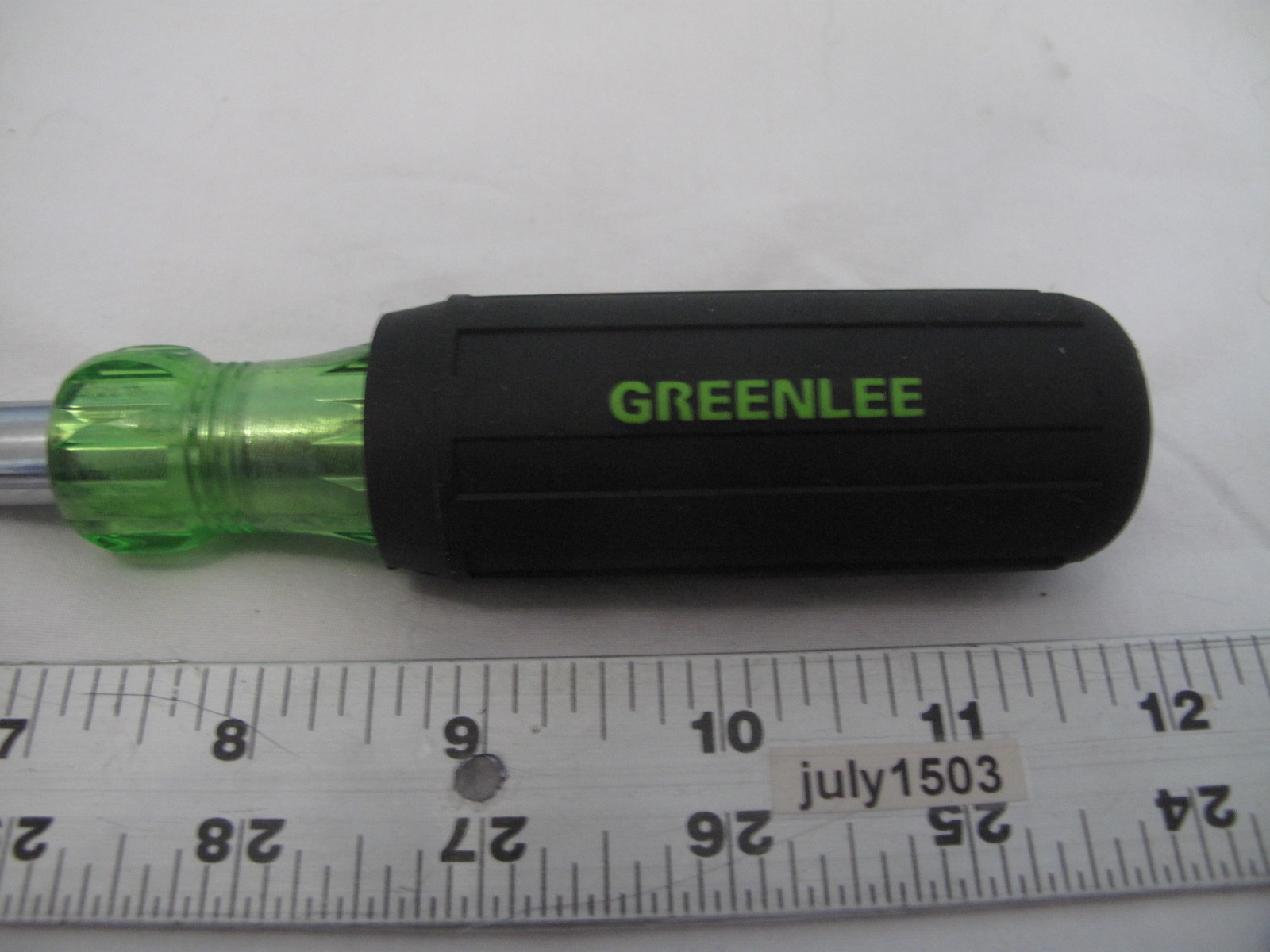 (1) NEW Greenlee 1/2″ Hex Nut Driver Tap Hold Release 0253-17NH-6 Grip Bolt