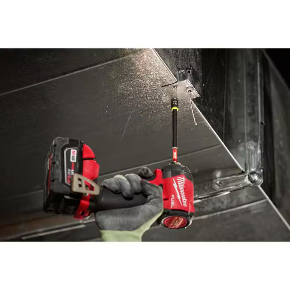 SHOCKWAVE Impact Duty 1/4 In. X 6 In. Alloy Steel Magnetic Nut Driver (1-Pack)