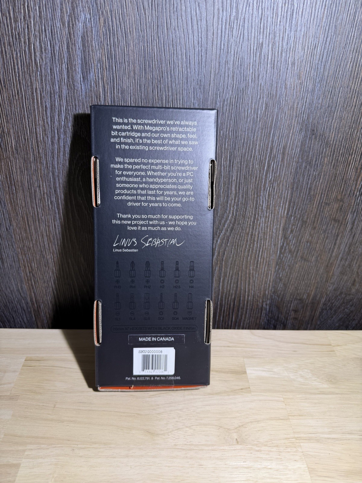 LTT Screwdriver Black Shaft – Orange/Black – Open Box