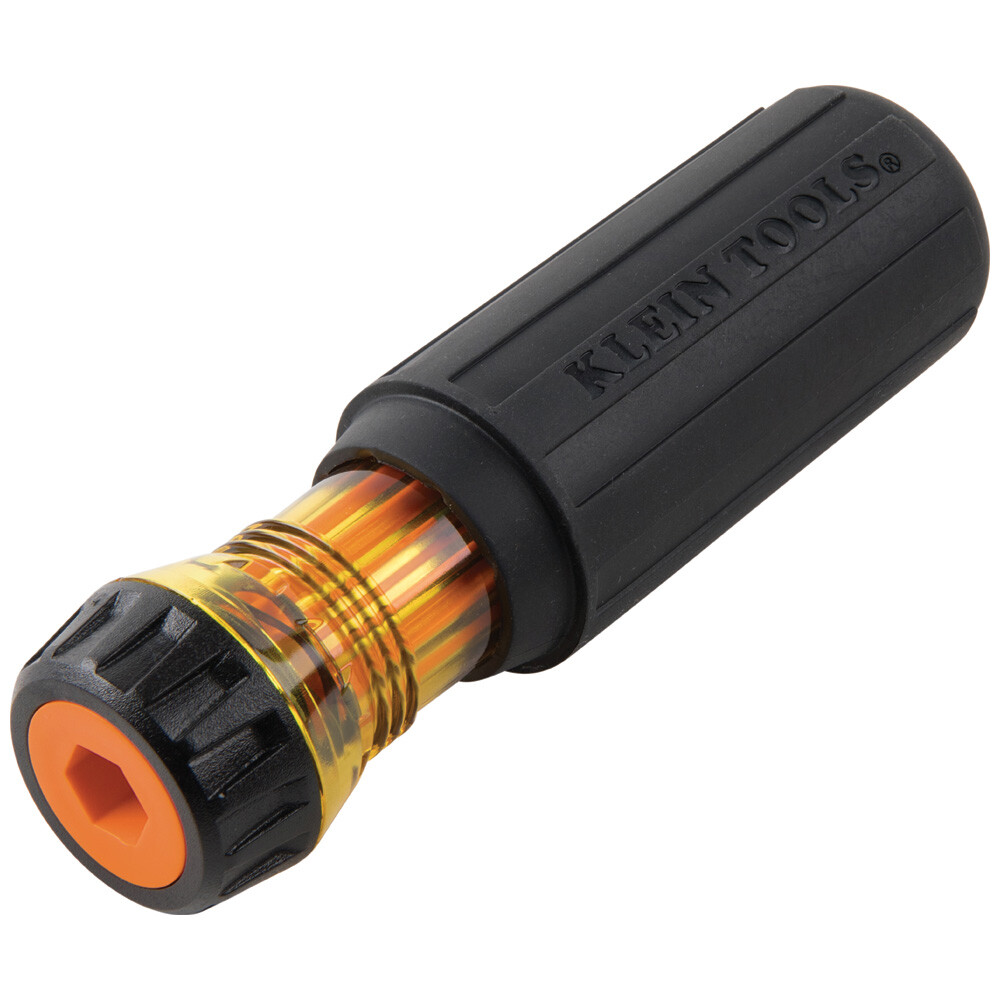 Klein Tools 32286 2-in-1 Insulated Flip-Blade Screwdriver, #1 Ph, 3/16-Inch Sl