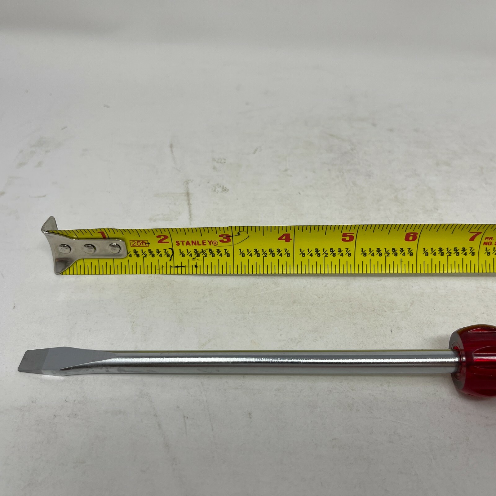 Crescent 2143-6 Round Shank Screwdriver 6″ Long 5/16″ Flat Tip, Cushion Grip USA