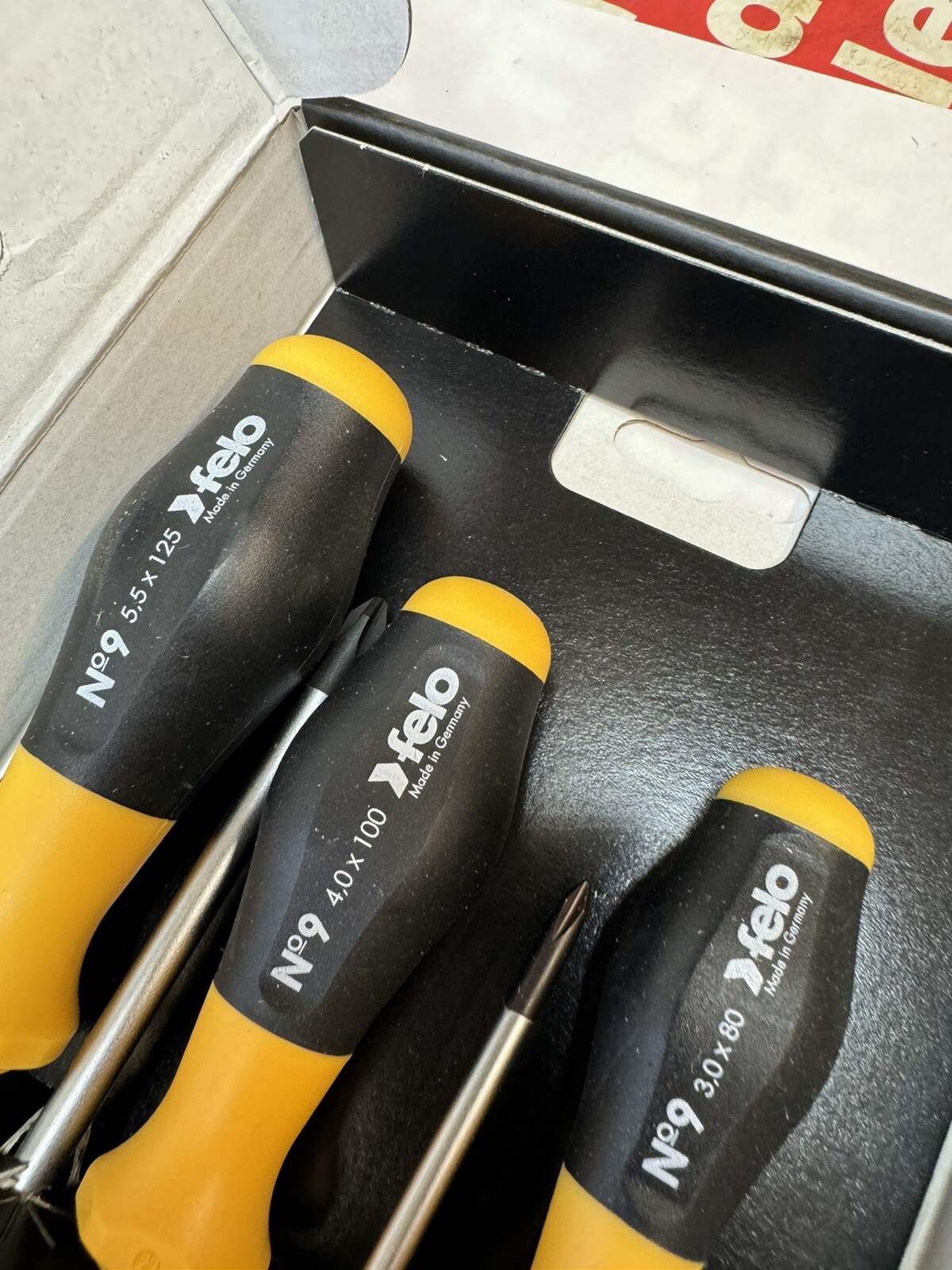 Felo Screw Driver Set #9 Best Quality Screw Driver German Made