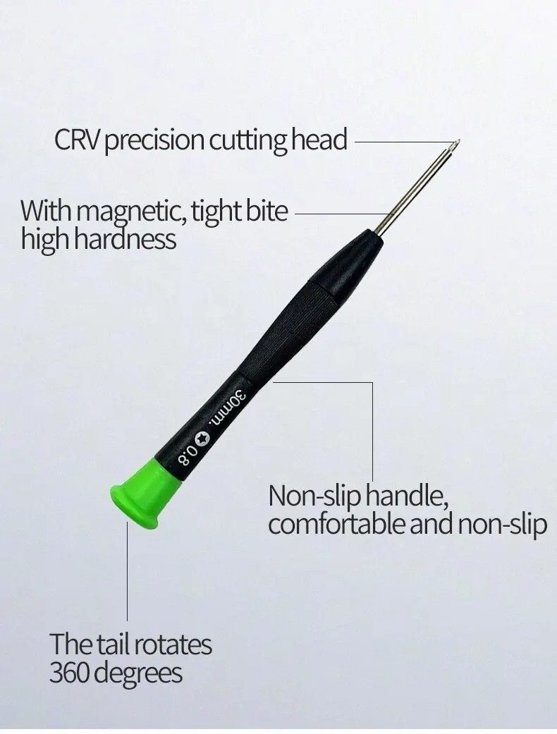 21-in-1 Precision Screwdriver Repair Tool Kit For Phone Laptop PC Electronics