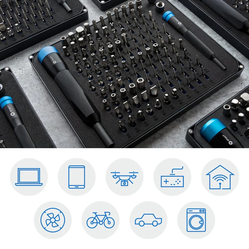 Brand New Genuine IFIXIT Manta Precision 112 Bits Set Pro Toolkit IF145-392-1