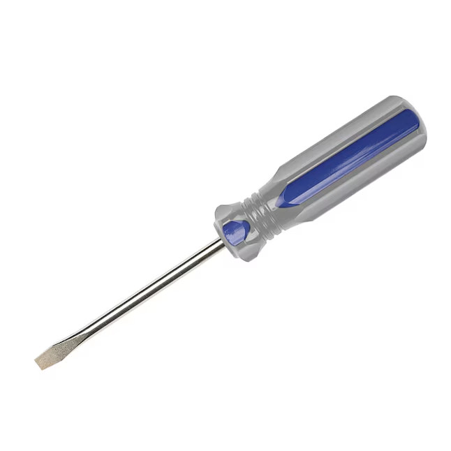 Project Source 1/4-in 4-in Magnetic Flathead Screwdriver