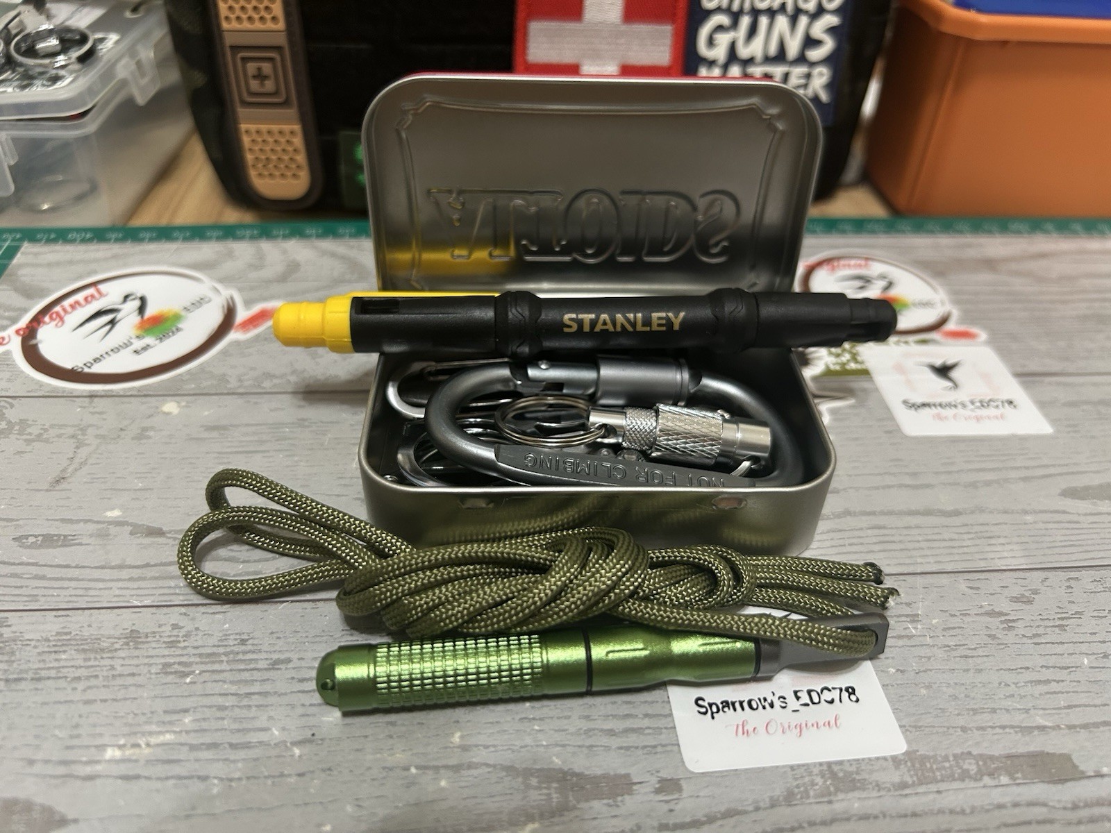 Sparrow’s / Altoids Mini EDC Container Starter Tools Kit