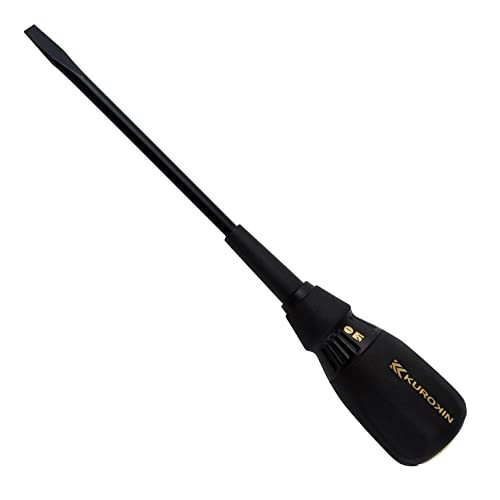 FUJIYA KUROKIN 566K-BG -6×150 Penetration Screwdriver Magnetic Tip Plastic Grip