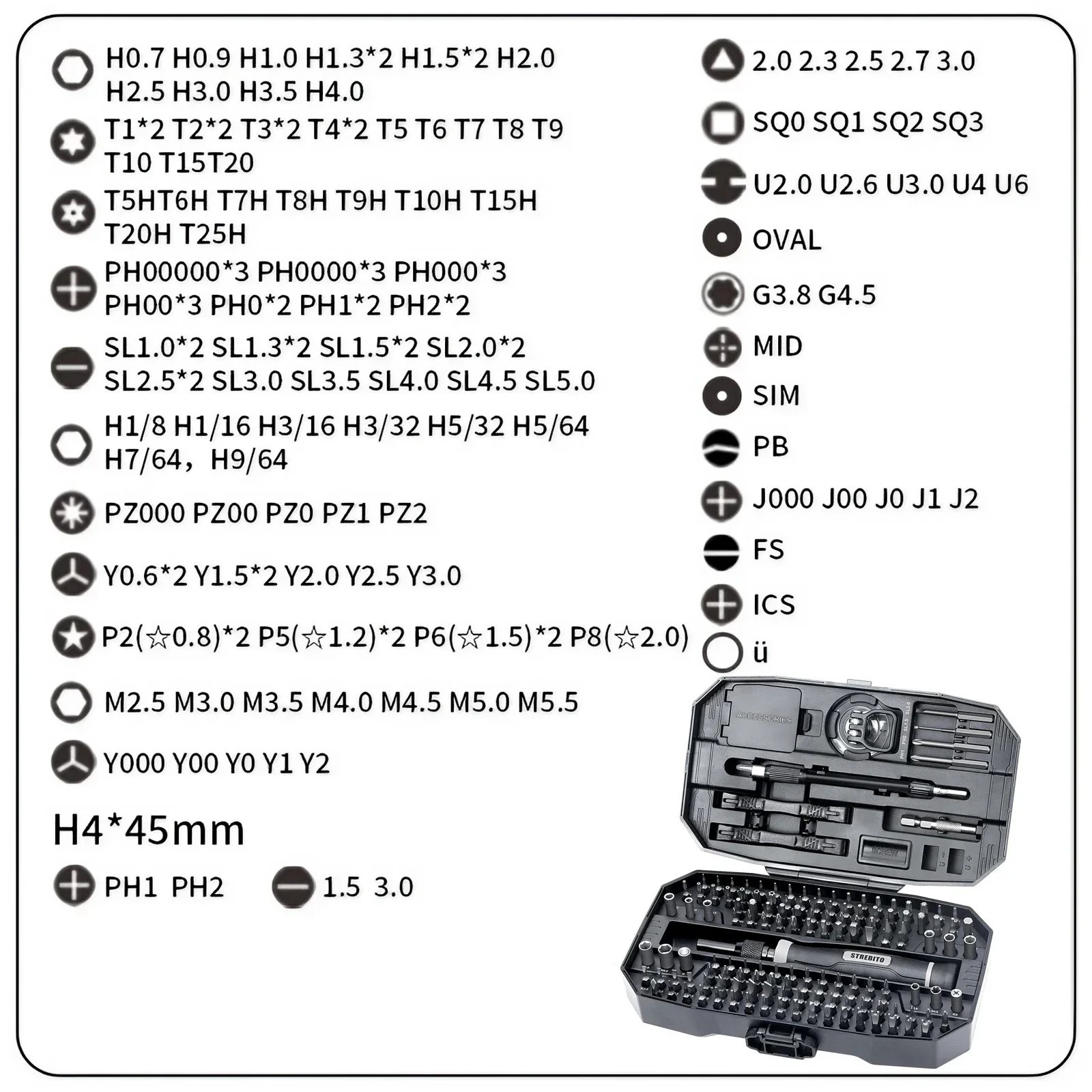 Precision Screwdriver Set 152 in 1 / 25 in 1 Laptop PC Phone Repair Tool Kit Tor