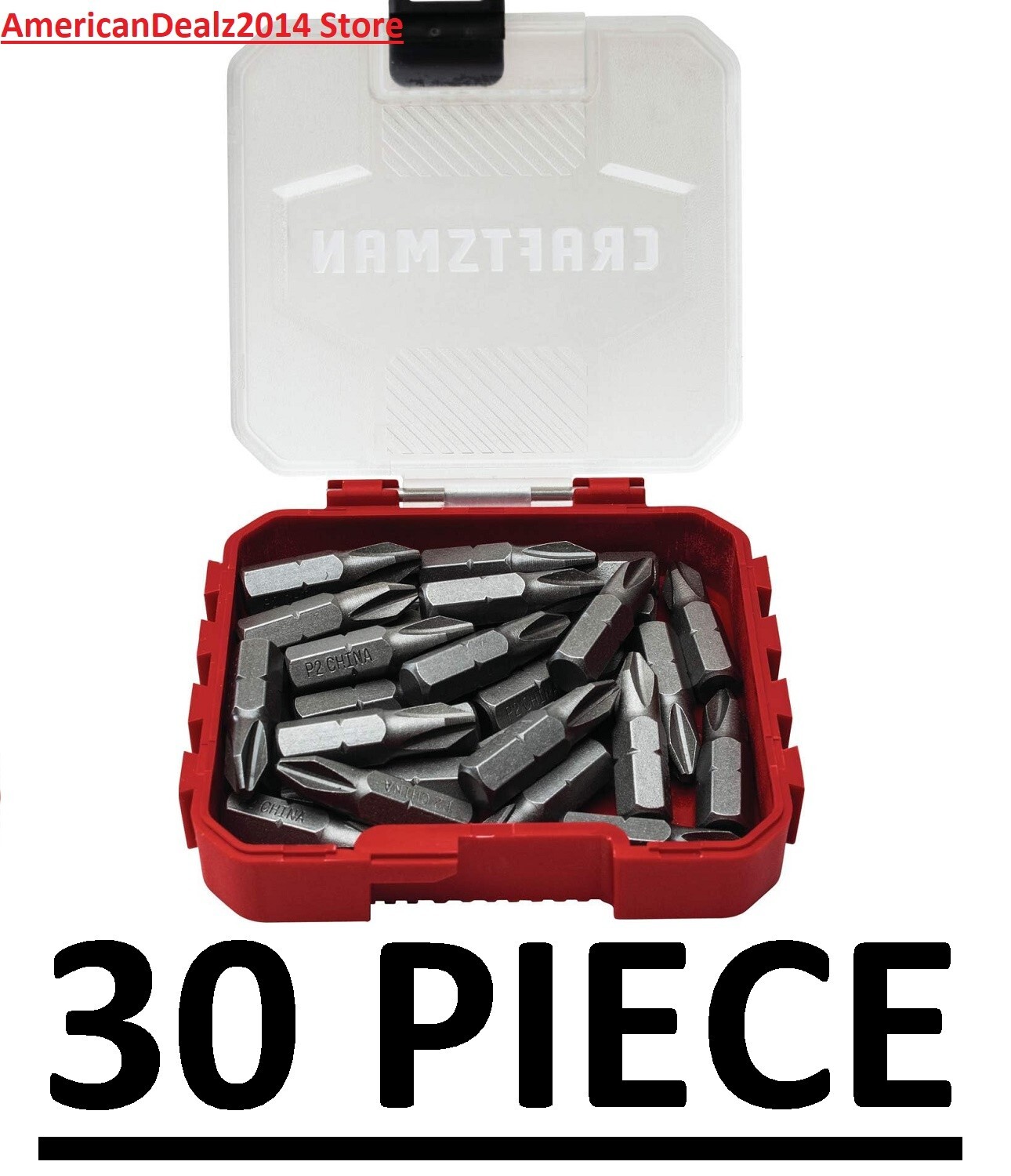 30 PIECE – CRAFTSMAN 1-in #2 Phillips Screwdriver Bit Tools Accessories Screws