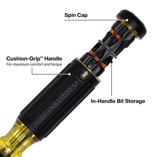 Klein Tools 32304 Hvac Adjustable Length Screwdriver