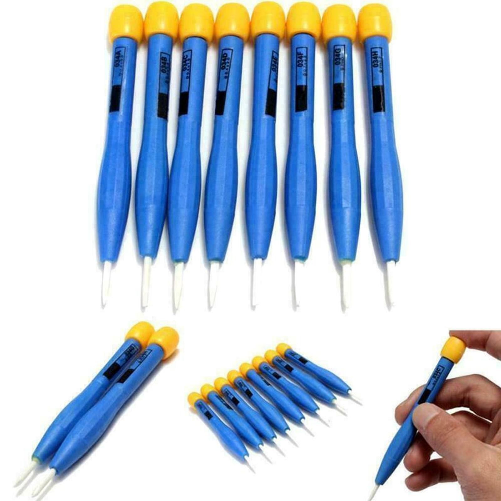 7x Ceramic Screwdriver Tool Anti static Non magnetic Conductive Repair Tool D