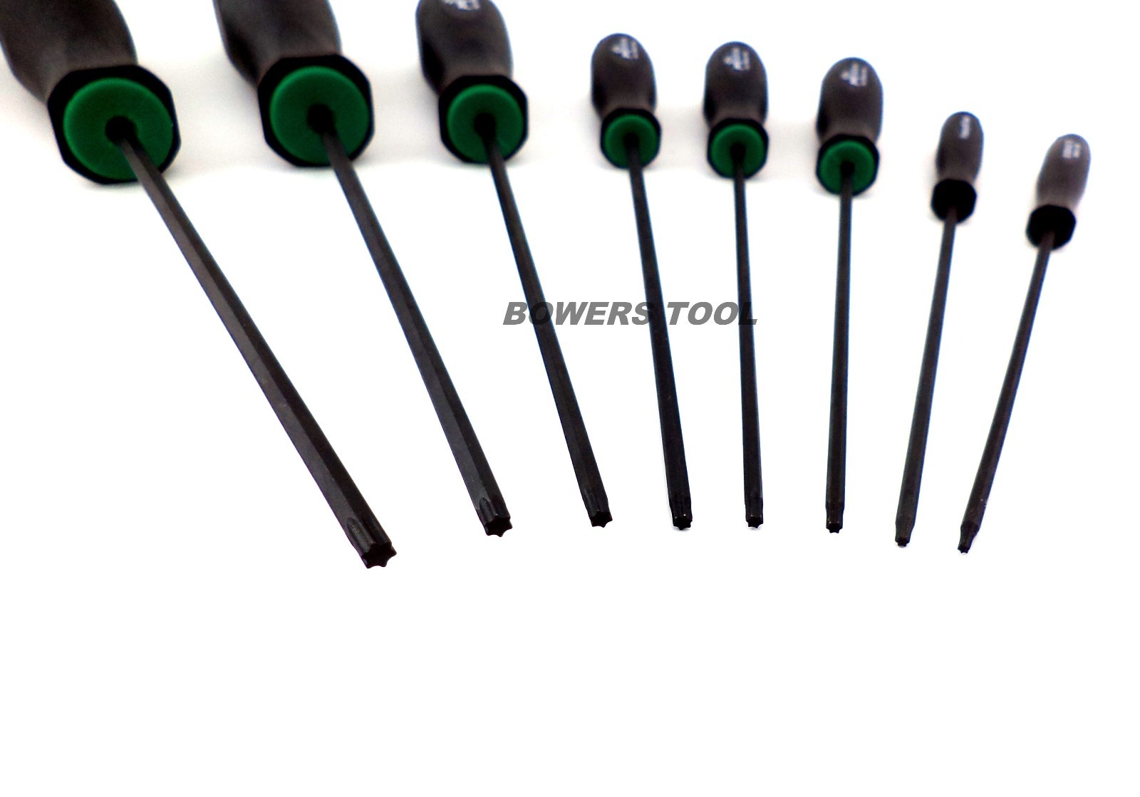 Bondhus 8pc Torx Star Screwdriver Set T25-T6 MADE IN USA 34532 High Torque Steel