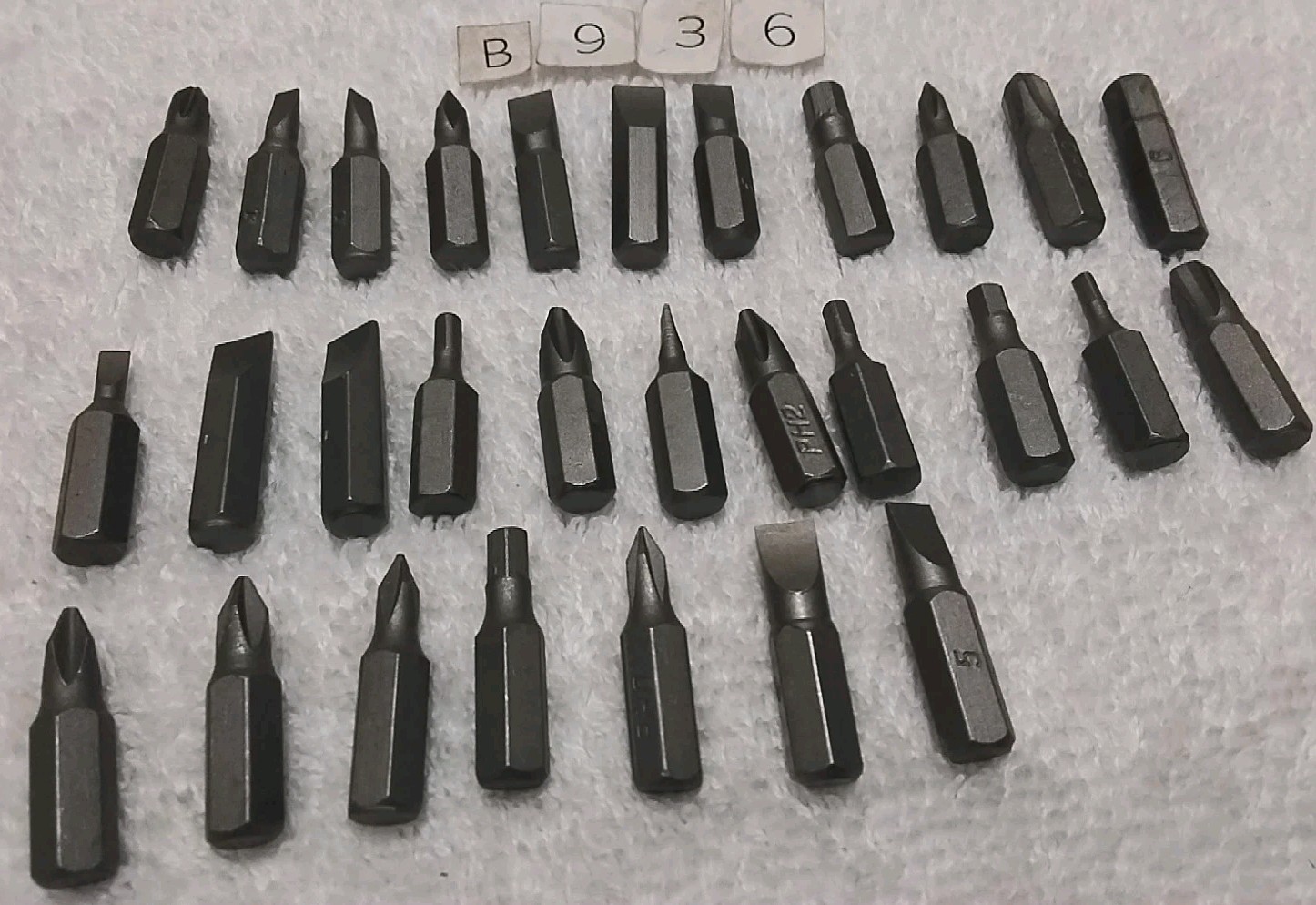 29pc. ASSORTED SIZES HEX DRIVER BIT SET