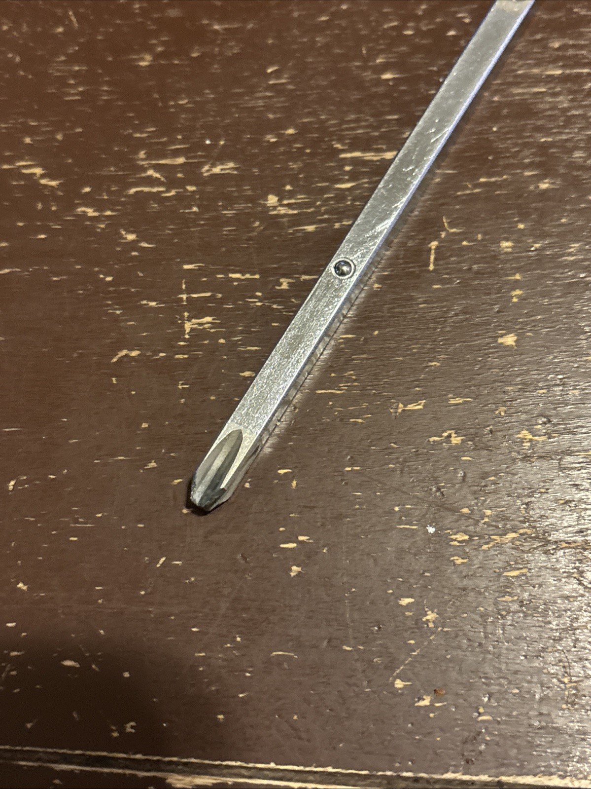 Reversible Interchangeable Screwdriver Bit Blade