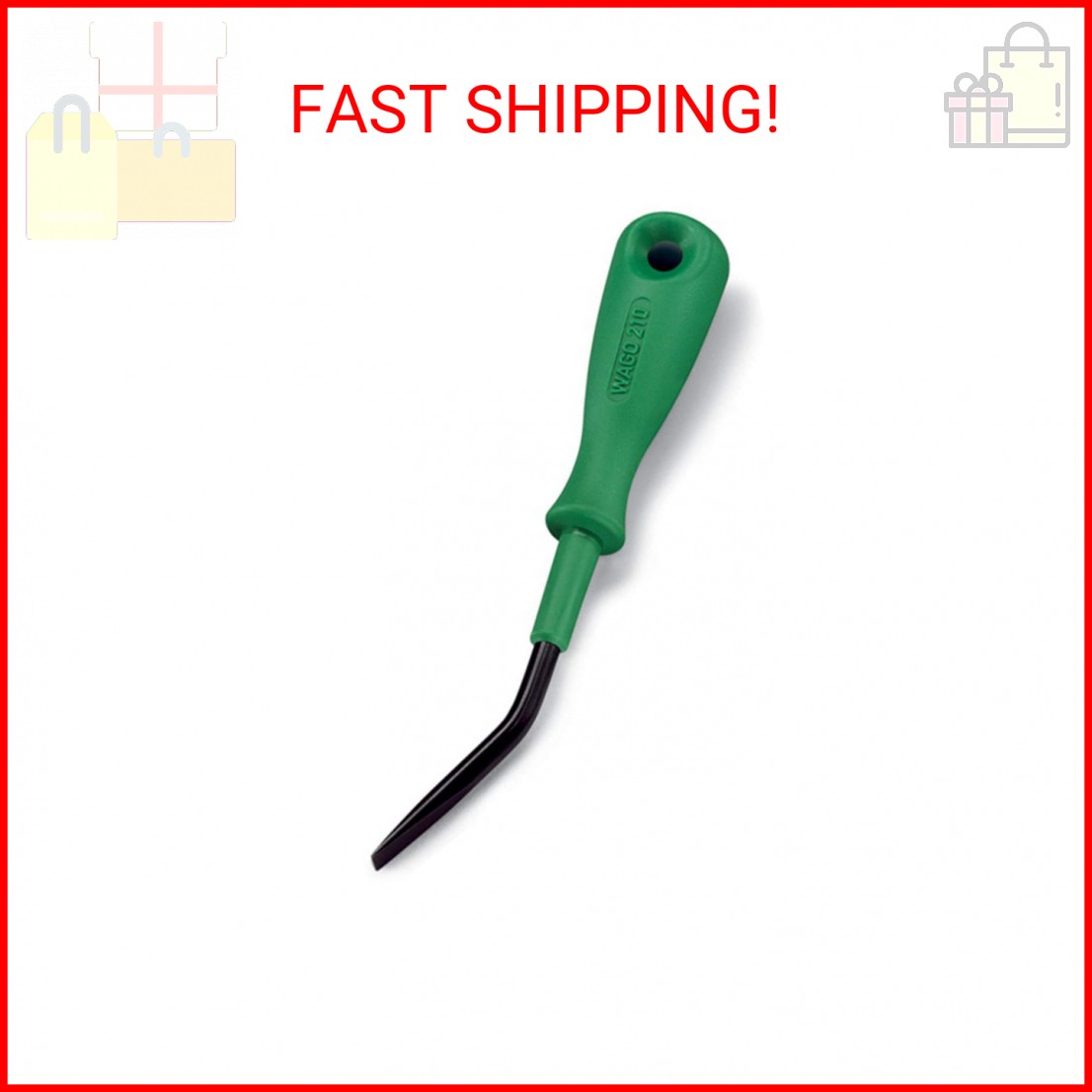 Wago 210-658 Operating Tool, 3.5 X 0.5 MM, Short Angled (Original Version)