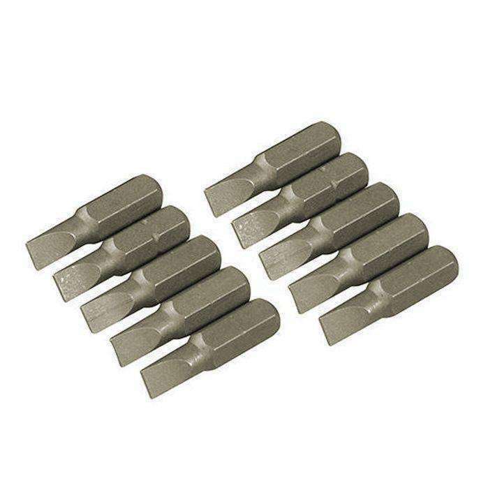 7/32″ Slotted Screwdriver Bit 1″ Long Insert Bit Cr-V (Pack of 10-25-50-100)