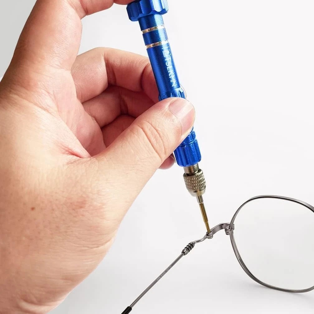Durable S2 Steel Mini Screwdriver Set Ideal for Eyeglasses and Cellphone Repairs
