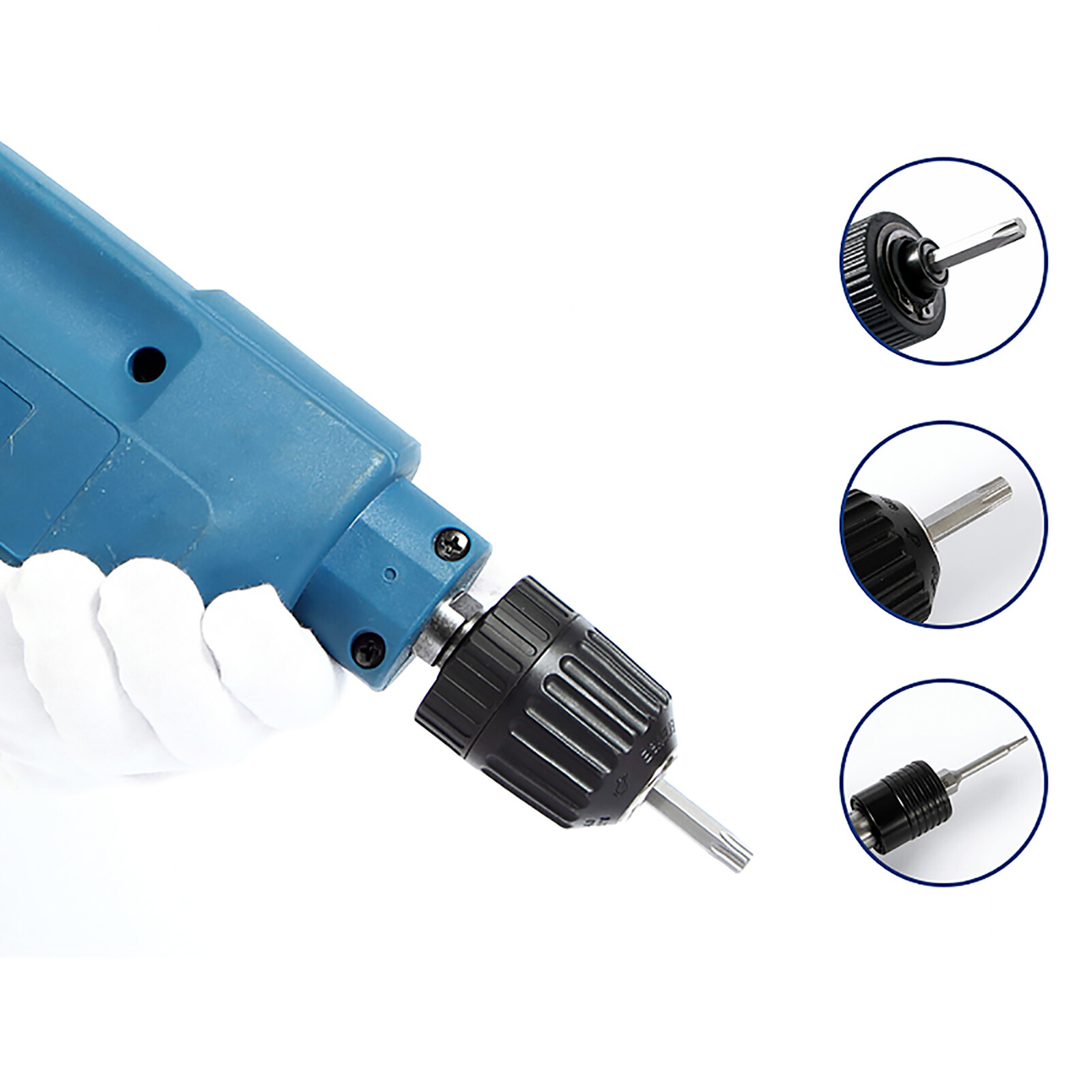 1/4″ Hex Key Allen Bit Set Quick Change Connect Impact Ready Power Drill
