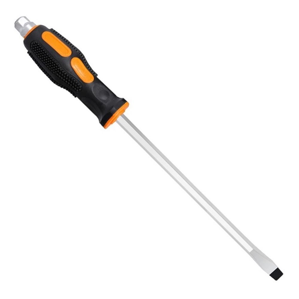 10inch Flathead Demolition Screwdriver Magnetic Slotted Impact Screwdriver With