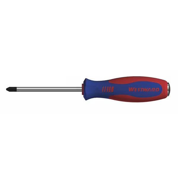 Westward Demolition Phillips Screwdriver #2 Square 401M15 Steel Black Oxide
