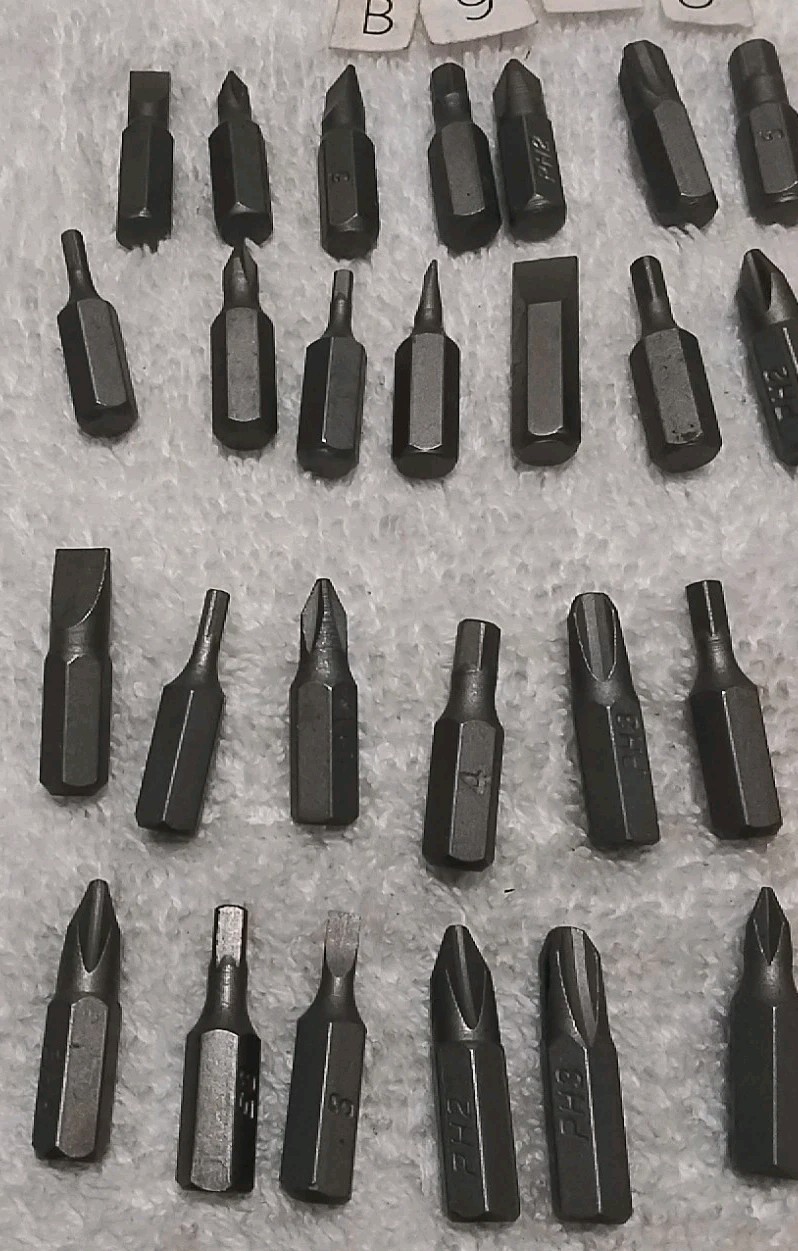 40pc. ASSORTED SIZES HEX DRIVER BIT SET