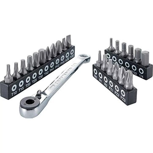 Craftsman 24 Piece Ratchet Bit Driver Set CMMT12007