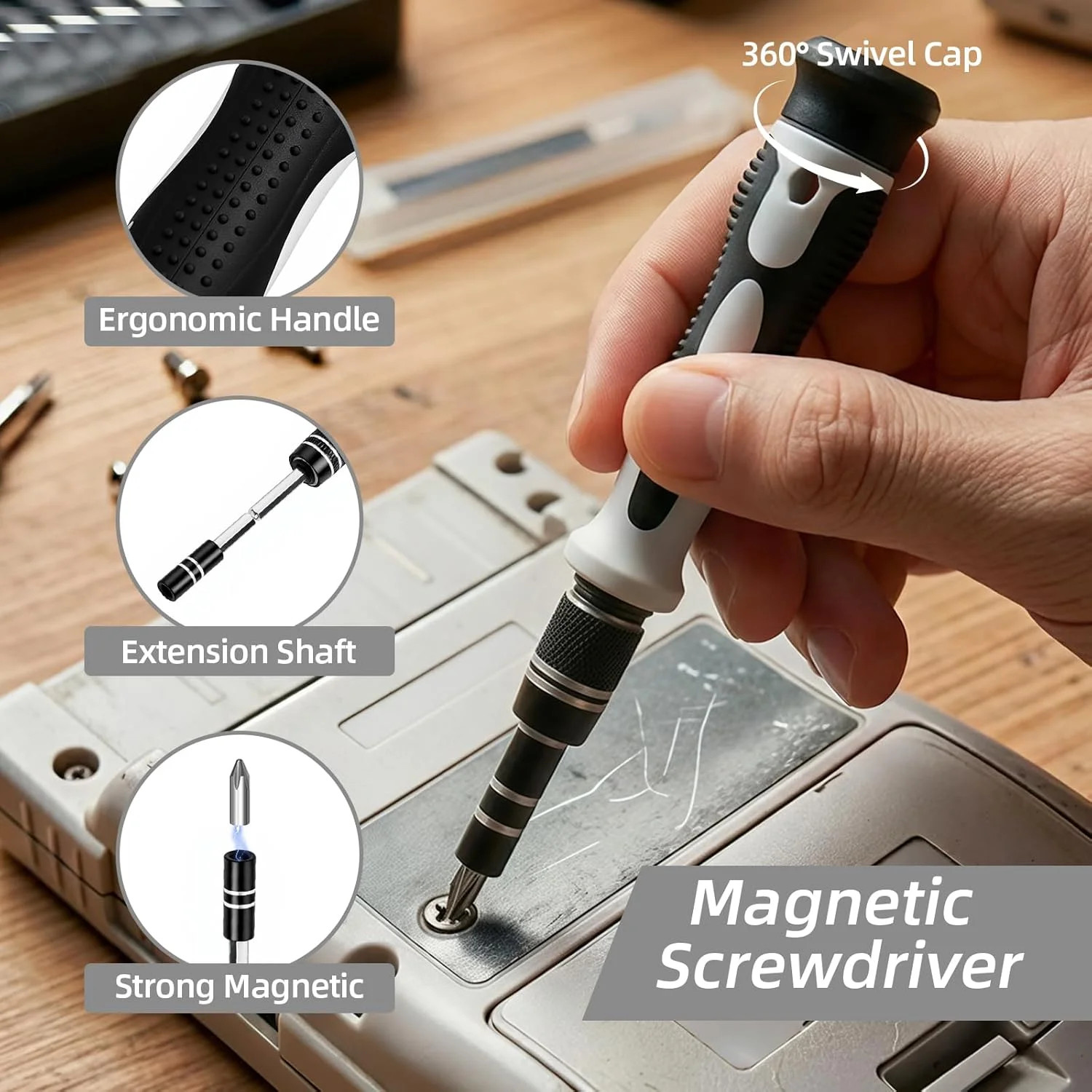 115-in-1 Precision Screwdriver Set, Micro Magnetic Repair Tool Kits,Mini Screwdr
