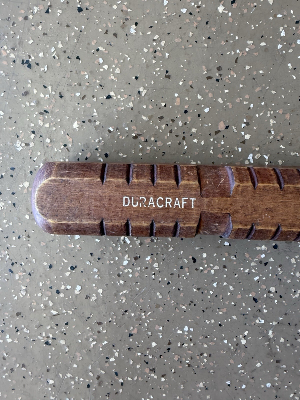 Vintage Duracraft Wooden Handle 19″ Flat Head Screwdriver