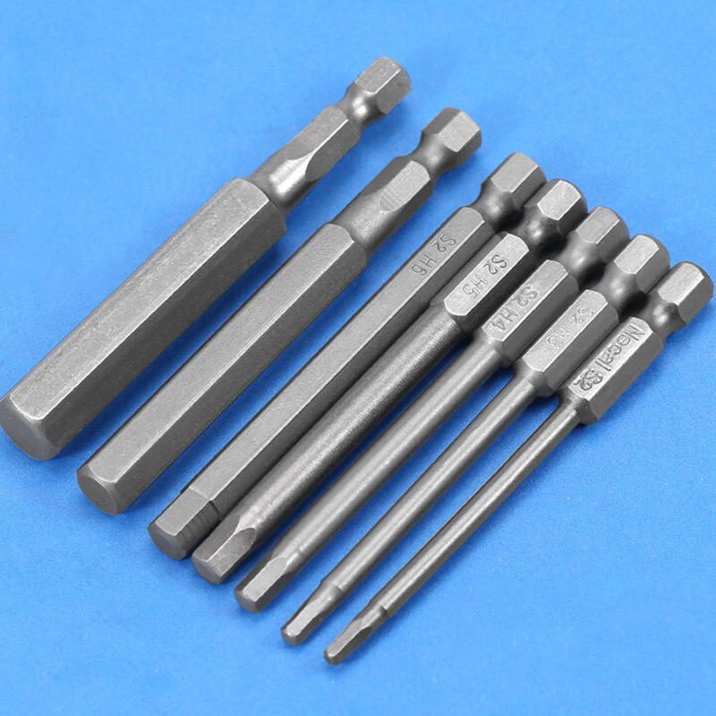 Hex Key Allen Bit Quick Change Connect Impact Driver Power Drill H1.5/H2.5/H3~H6