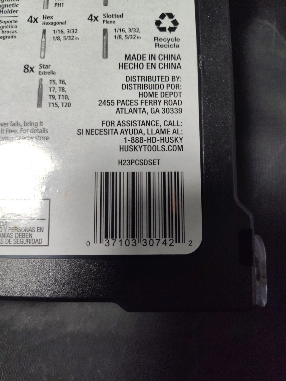 Husky 23 Piece Precision Ratcheting Screwdriver Set See Photos!