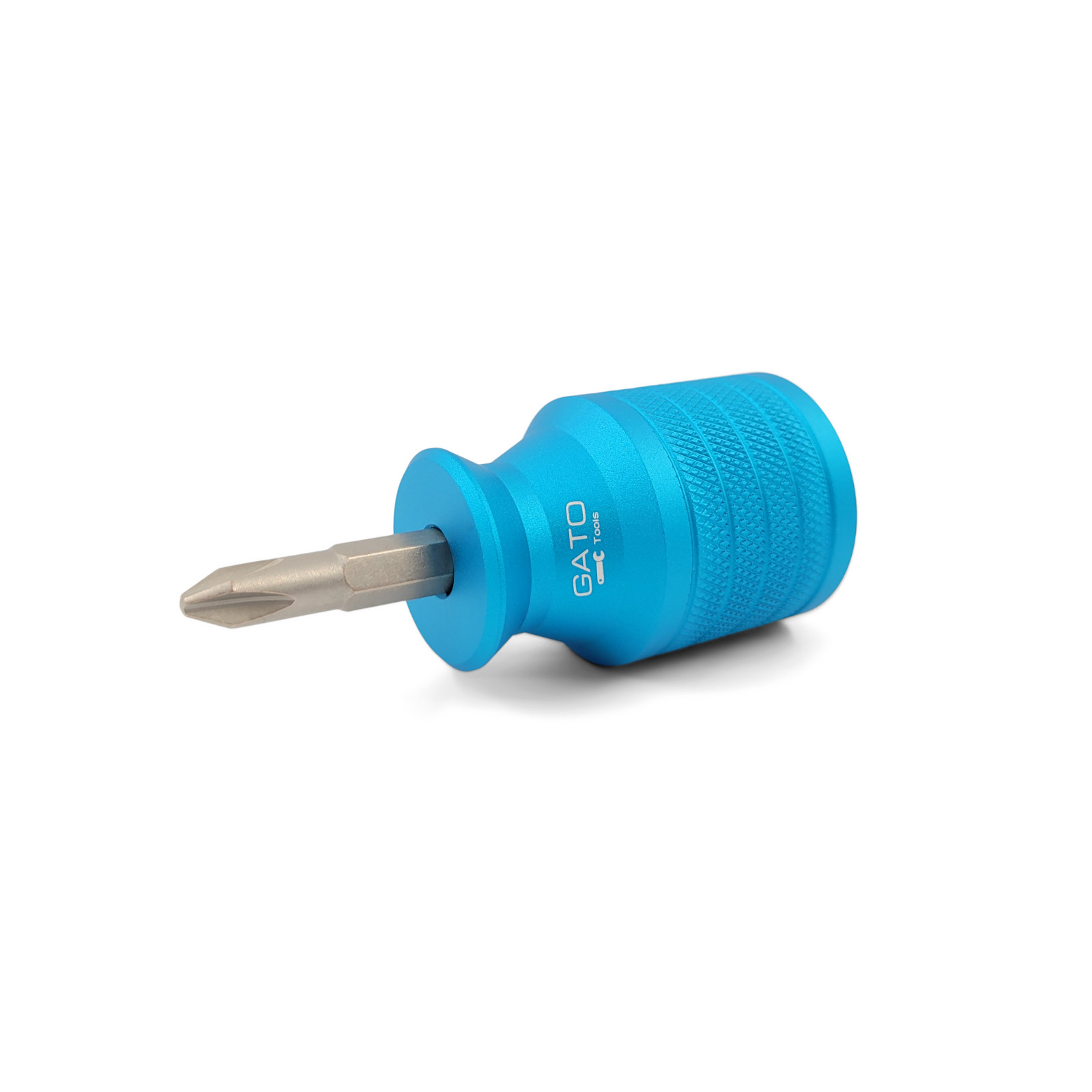 Magnetic Short Stubby Screwdriver – Double Ended with Phillips and Slotted Flat