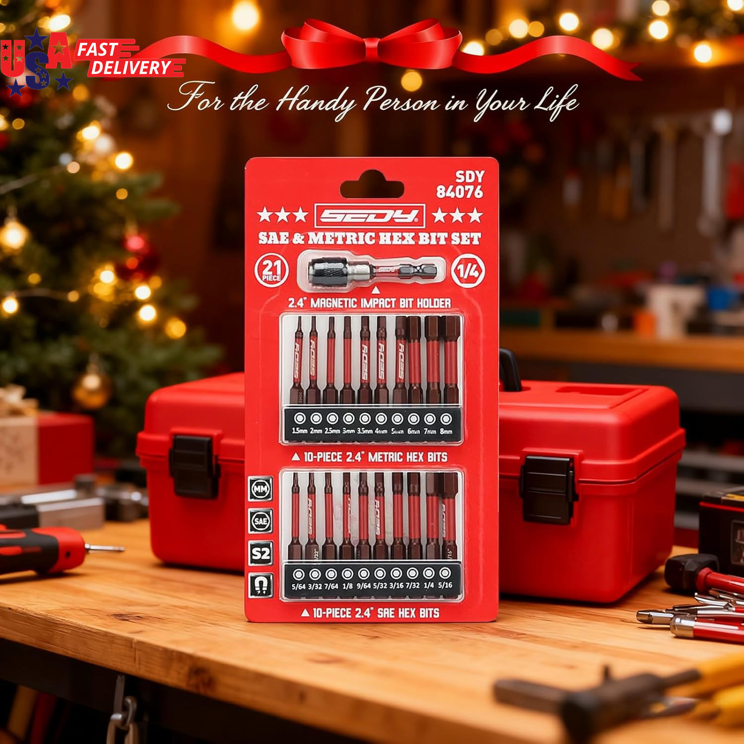232-Piece Ultimate Screwdriver Bit Set, Cr-V Impact Driver Bit Set Includes Secu