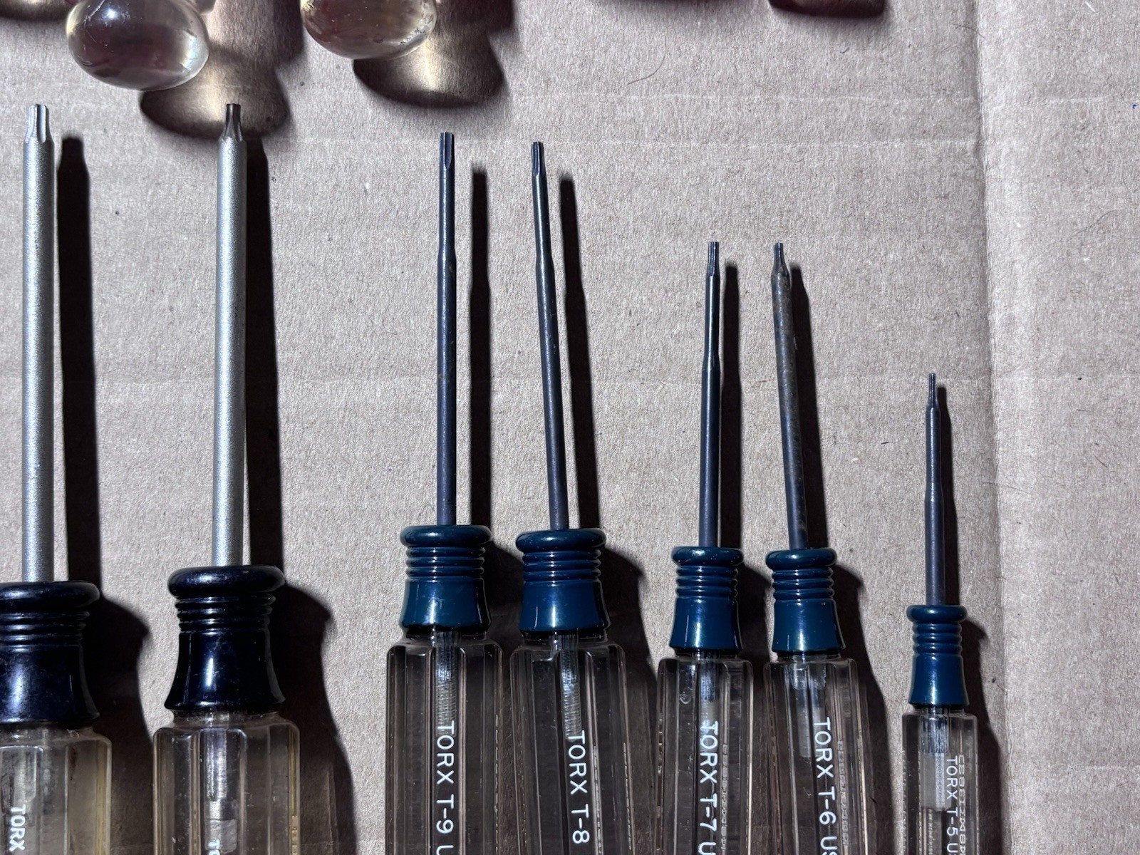 Vintage Craftsman WF USA Screwdriver Set Lot (27 Pc) Flathead Phillips Torx Blue