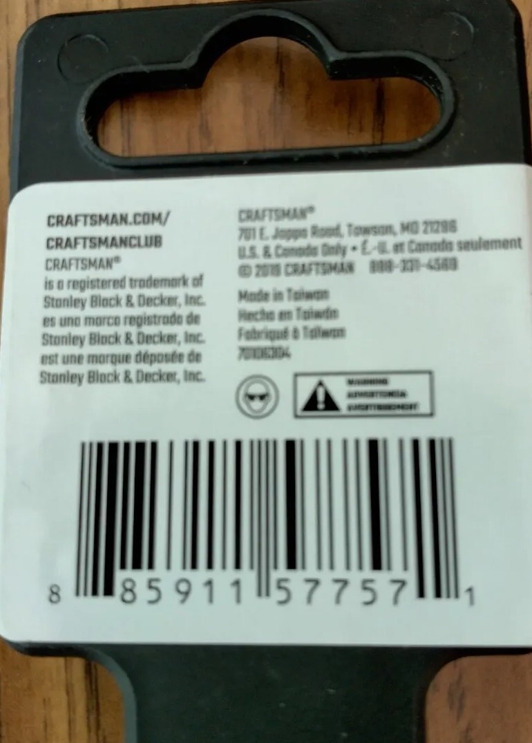 CRAFTSMAN Stubby Phillips Tip (PH#2 X 1.5″) Bi-material Handle, New