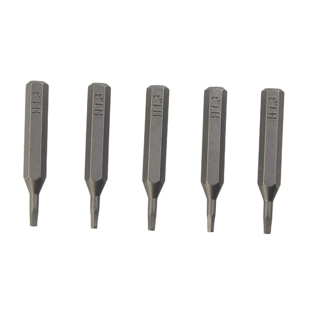 Brand New Screwdriver Bit Hex 5Pcs 28mm Length 4mm Hex Shank Accesssories