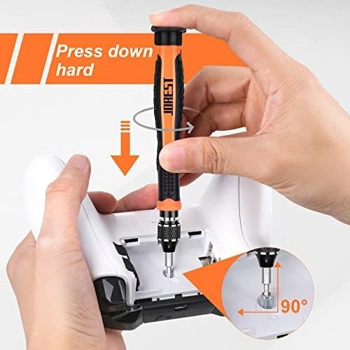 24Pcs Small Precision Screwdriver Set with Torx T5 T6 T8 T9, Y00, Star P5, Mini