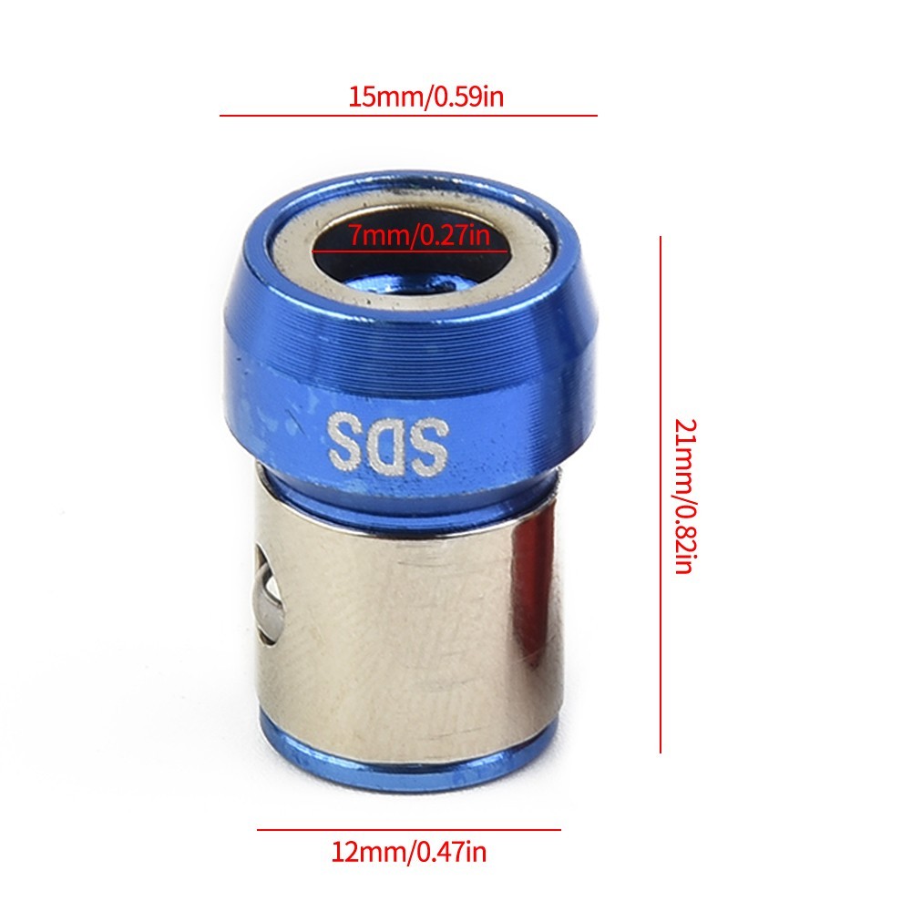 4PCS Screwdriver Magnetic Ring 6.35mm For Carpentry Magnetic Practical