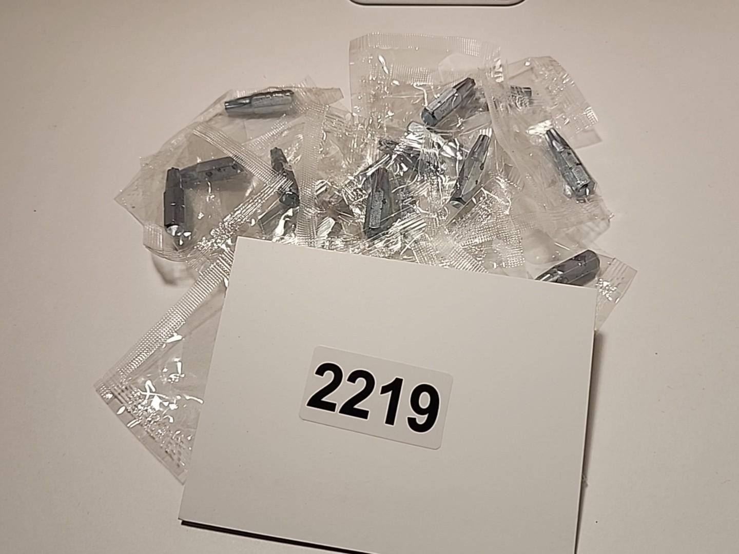 20 Pack of T25 Single End Torx Screwdriver Bits – 1 Inch Long – 20 Count – 2219