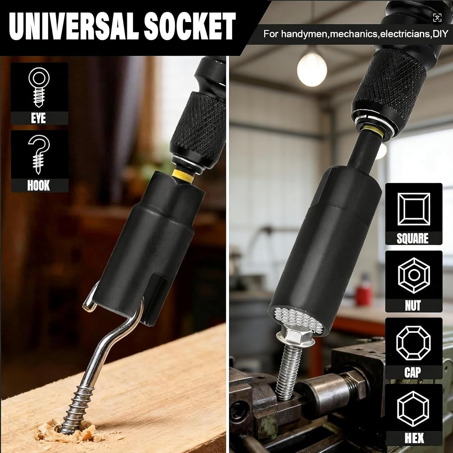 80PSC Magnetic Nut Driver Set Metric & SAE with Socket Adapters, Wing Nut Driver