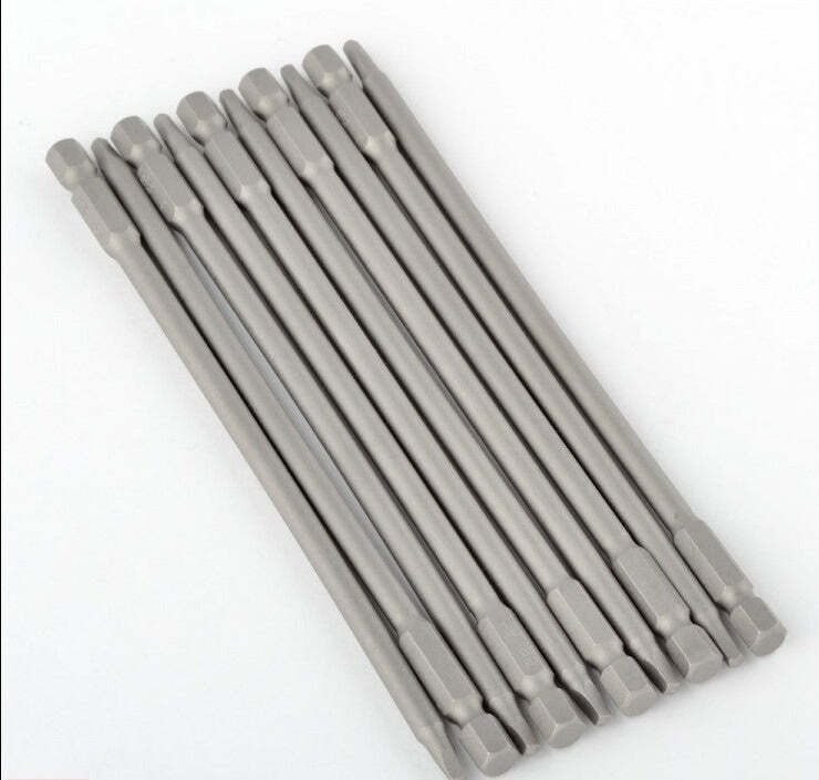 10 Pack R1 Double Sided Long Drill Bit 1/4″ Hex Slot Driver