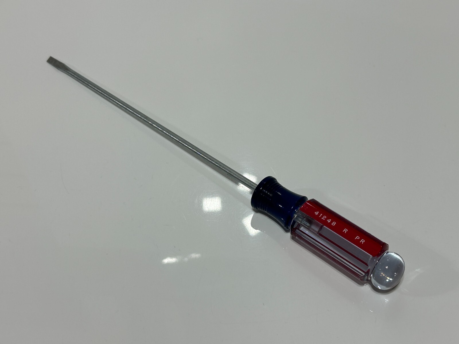 NEW Craftsman USA Made 41248 Flat 3/16 Slotted Screwdriver – 8″ Long Shaft