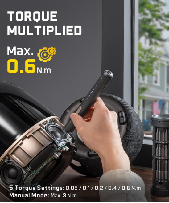 Juego 10 puntas Torx seguridad T6-T40, 2″, acero S2, magnéticas, hex 1/4″.