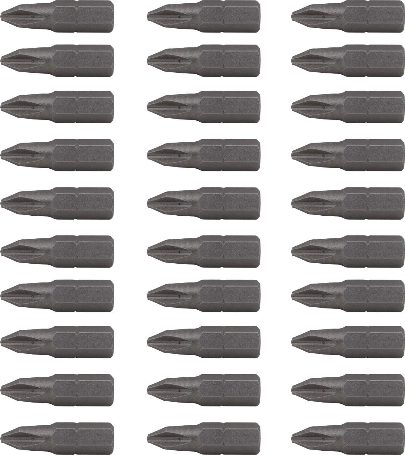 30 PIECE – CRAFTSMAN 1-in #2 Phillips Screwdriver Bit Tools Accessories Screws