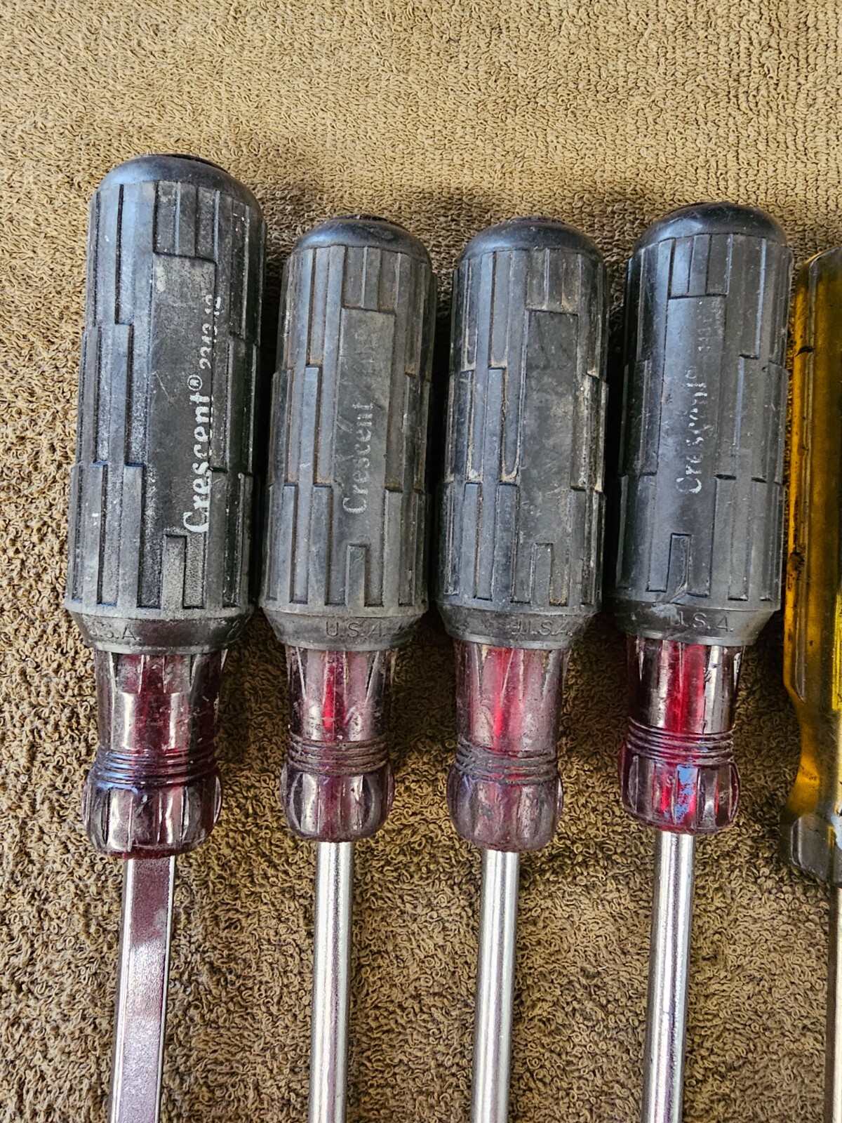 21 Pratt Read Crescent Screwdriver Set Slotted Phillips Flat Head Tip Long Short